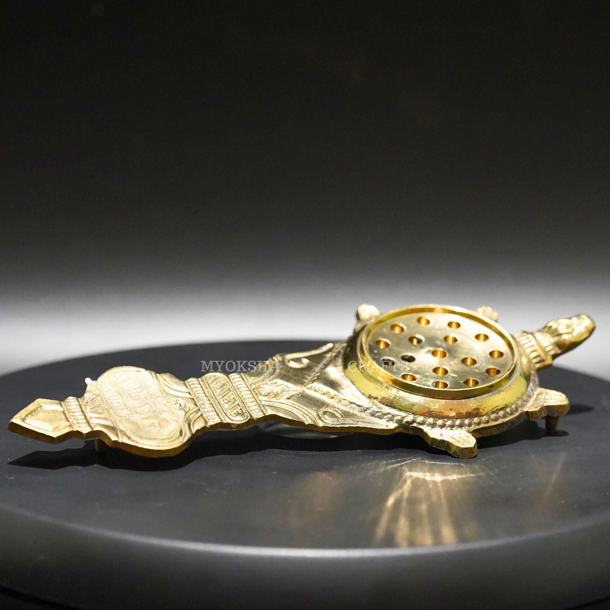 Brass Kurma Arti Set - A Divine Rhythm for Homes