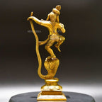 Brass Krishna Kali Idol - Symbol of Divine Balance and Power
