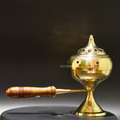 Brass Dhoop Dan - Divine Fragrance for Spiritual Seekers