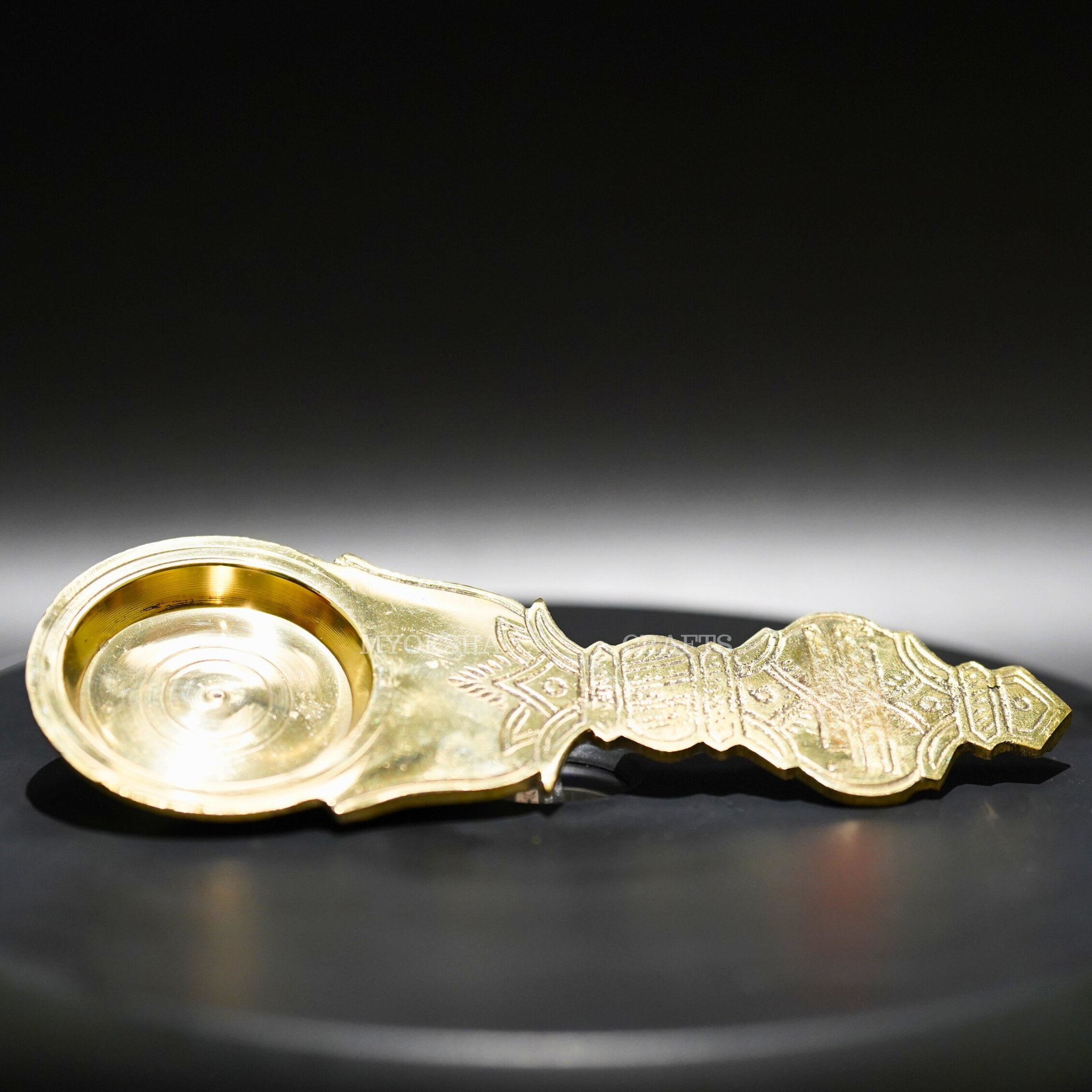 Brass Karpoor Aarti - Spiritual Fragrance for Homes