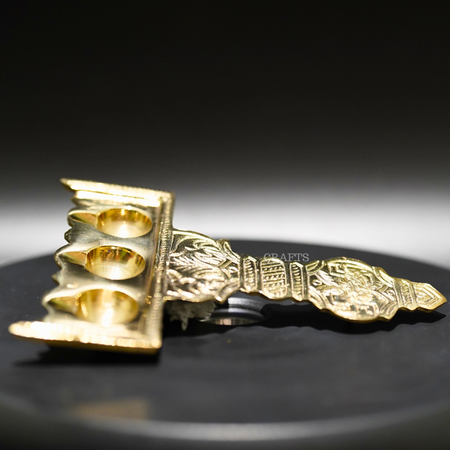 Brass Trikal Arti - Timeless Devotion for Homes