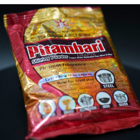 Pitambari Shining Powder: Ultimate Detergent for Six Types of Metals