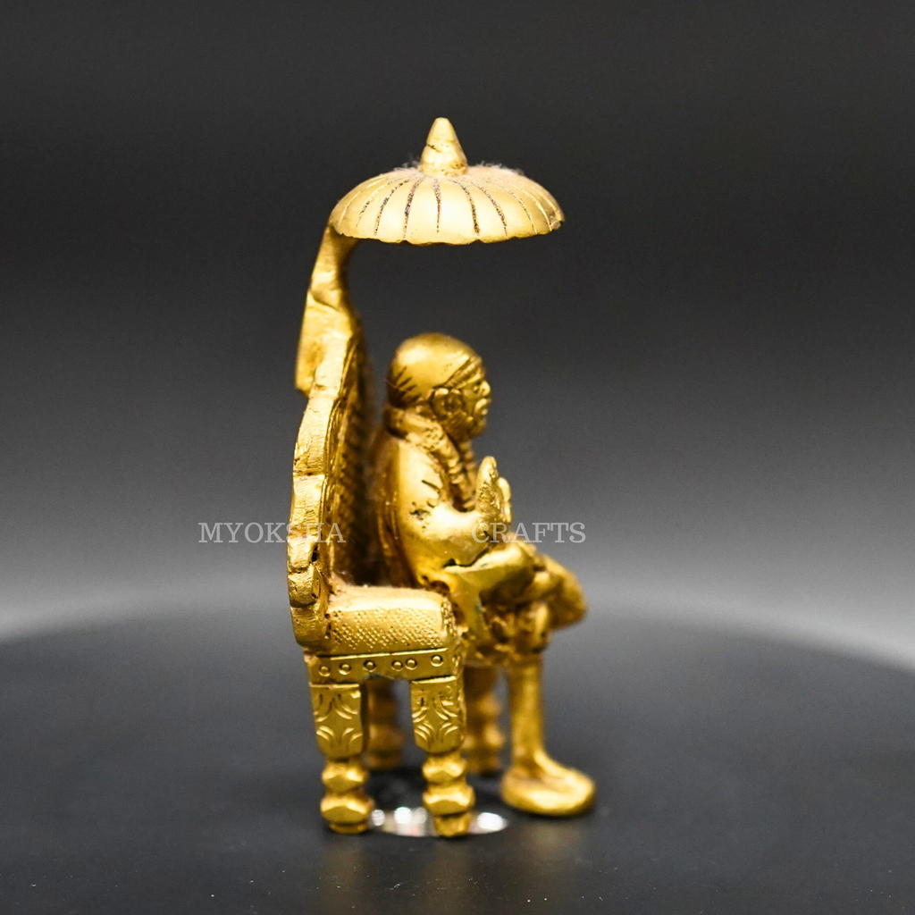 Brass Simhasan Sai Baba: A Divine Treasure for Your Homes