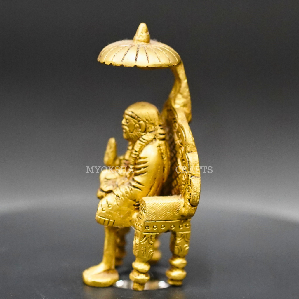 Brass Simhasan Sai Baba: A Divine Treasure for Your Homes