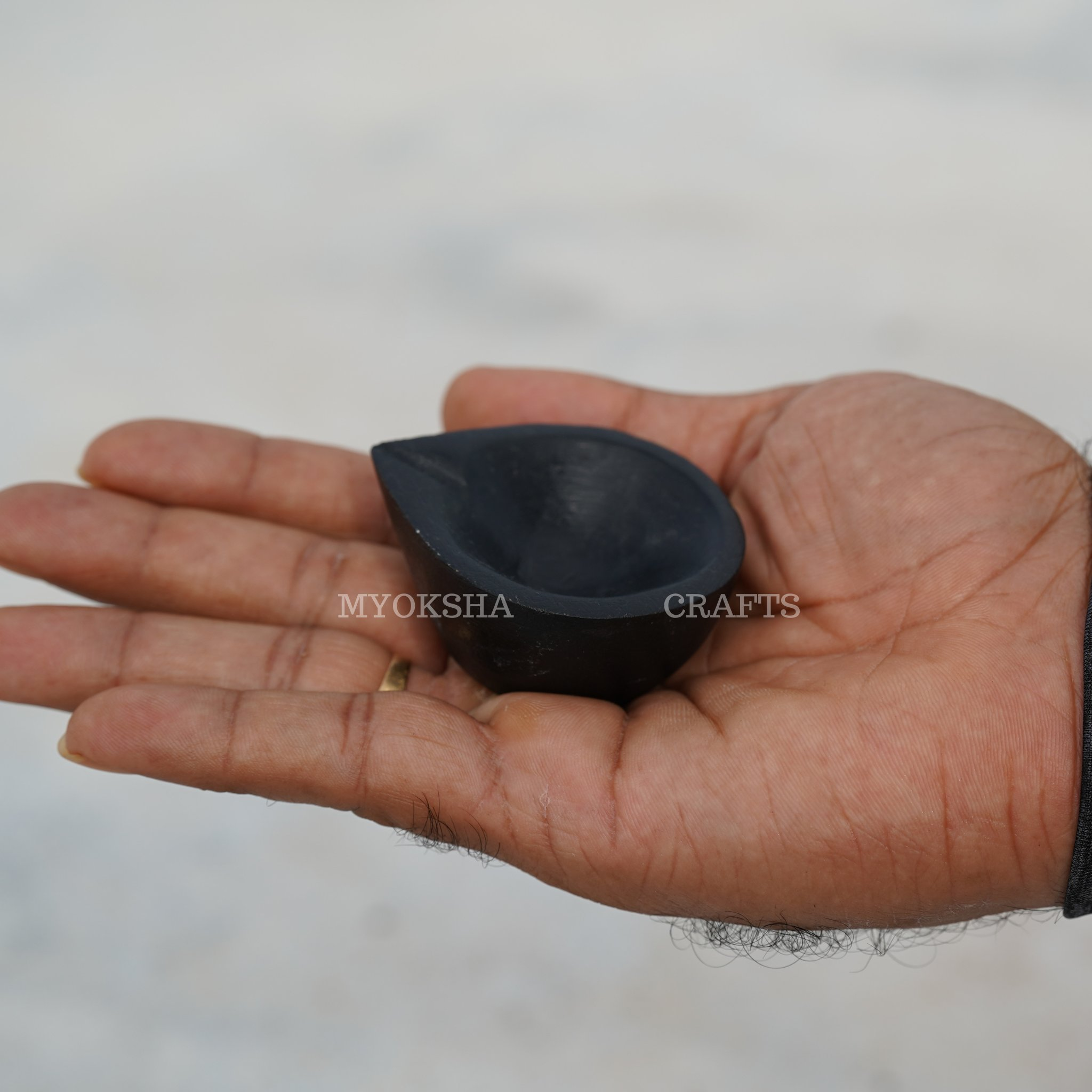 Black Stone (Krishnashila) Diya