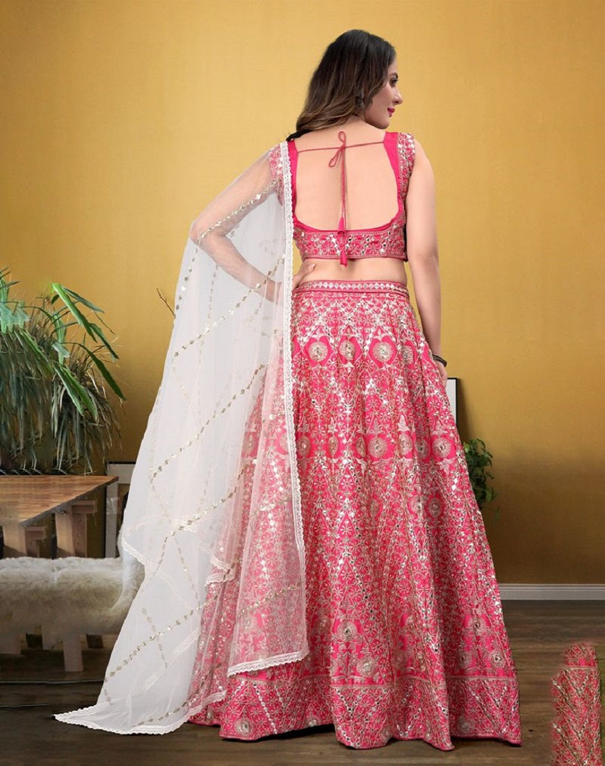 Lehenga Mart Glamorous Designer Lehenga Choli for Bridal and Bridesmaids Wedding Wear Choli
