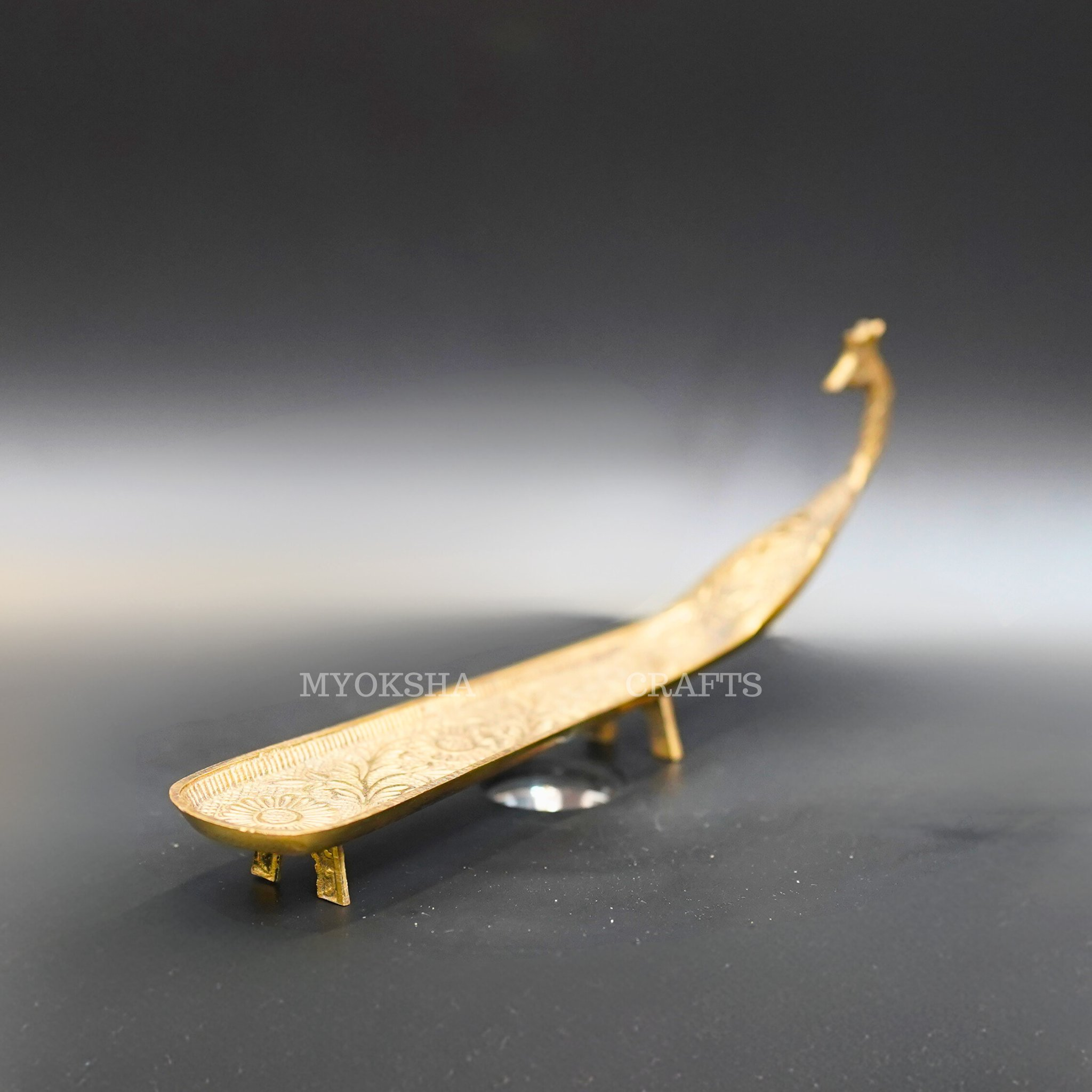 Brass Peacock Agarbatti Holder