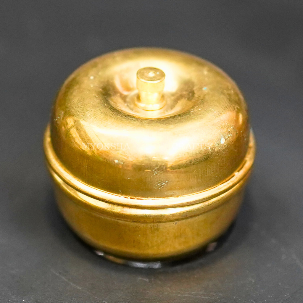 Brass Sindoor Box