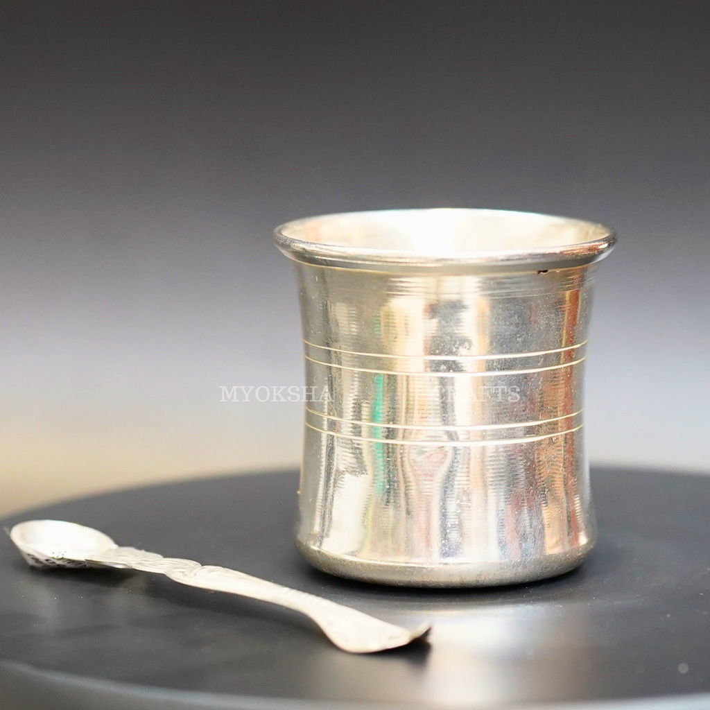 German Silver Punch Patra with Uddarani