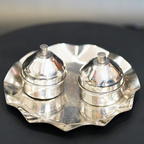 Stainless Steel Haldi Kumkum Holder