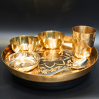 Bronze Thali Set