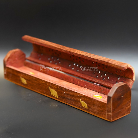 Wood Agarbatti Holder