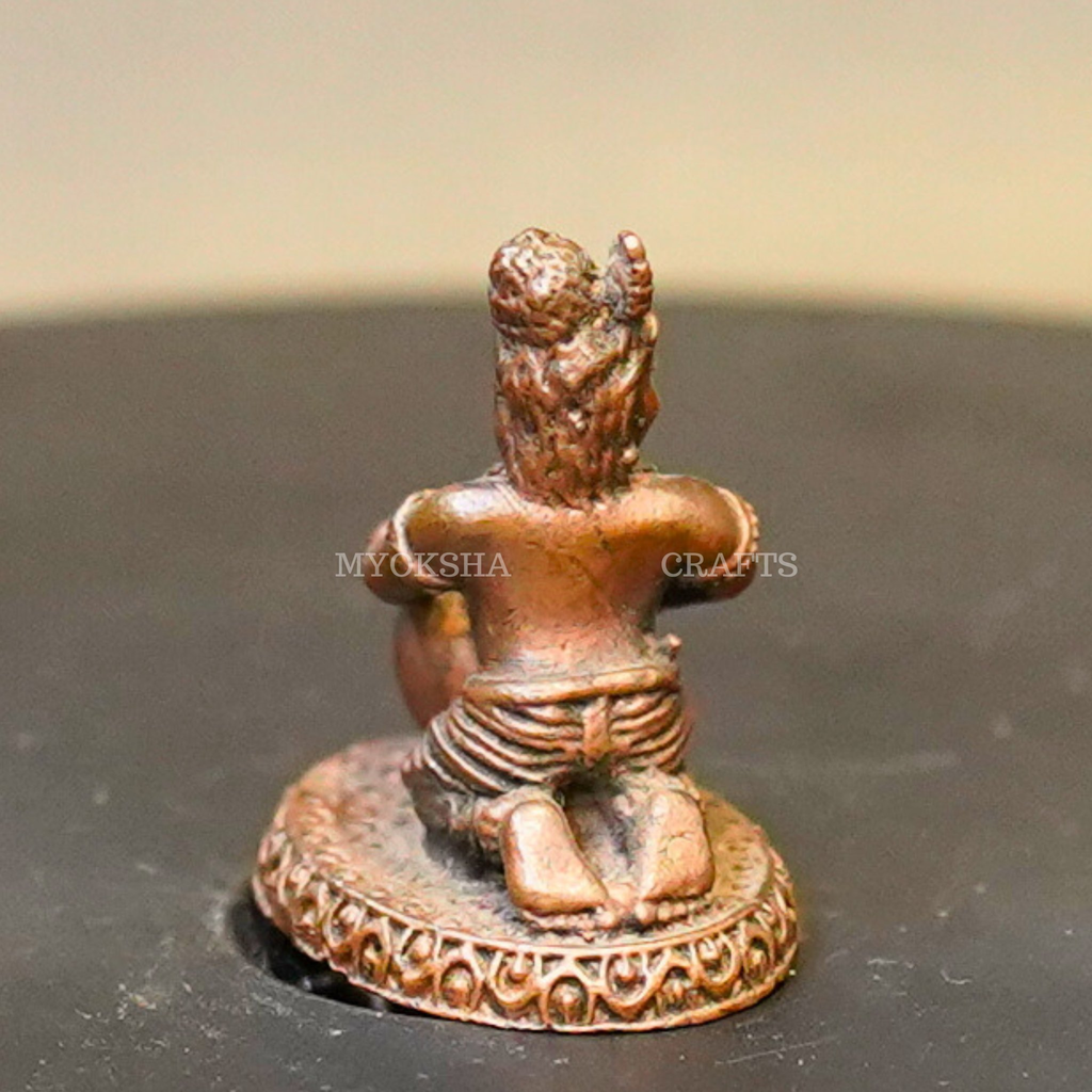 Copper Bene Krishna Idol