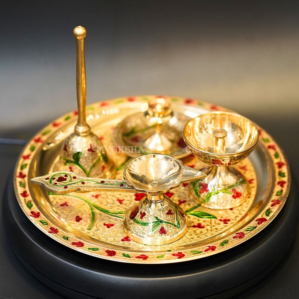 Festival Special Pooja Thali Set