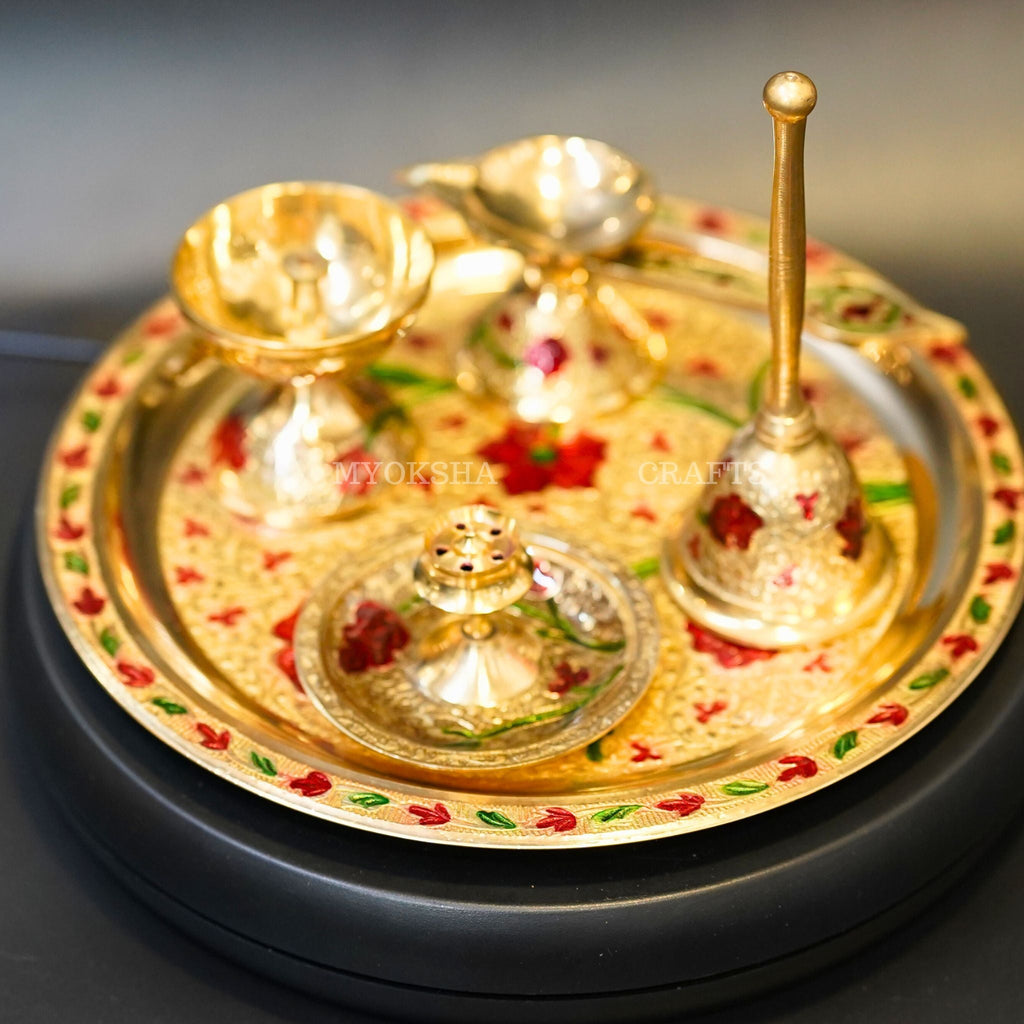 Festival Special Pooja Thali Set