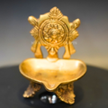 Brass Chakra Diya