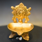 Brass Chakra Diya