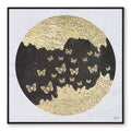 Tehzeeb Creations Golden Embossed Wall Painting