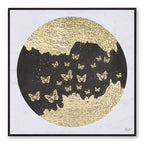 Tehzeeb Creations Golden Embossed Wall Painting