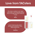 TAC - The Ayurveda Co. Liquid Matte Brown Bae Lipstick
