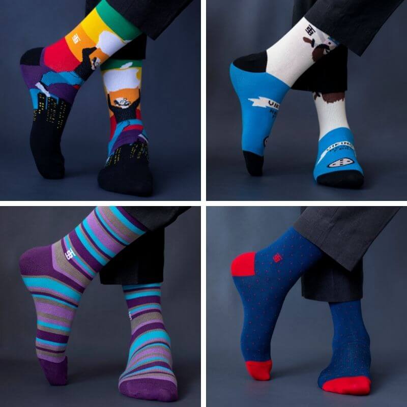 Socksoho Luxury Men Socks Power Gift Box