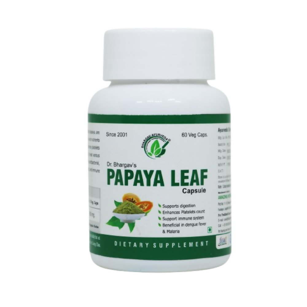 Dr.Bhargavs Papaya Leaf Capsules