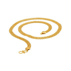 Gold-Polished Alloy Classic Unisex Chain - The Pari