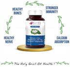 bliss welness joint health calcium zinc megnesium d3 k2 veg tablet