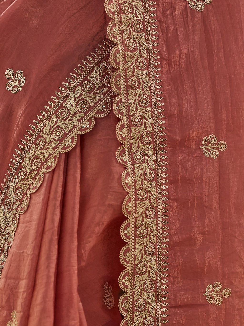 kasee Embellished Zardozi Silk Blend Saree