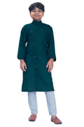 DEIANA'S Casual Designer Kurta Pyjama Set For Boys And kids (Green)