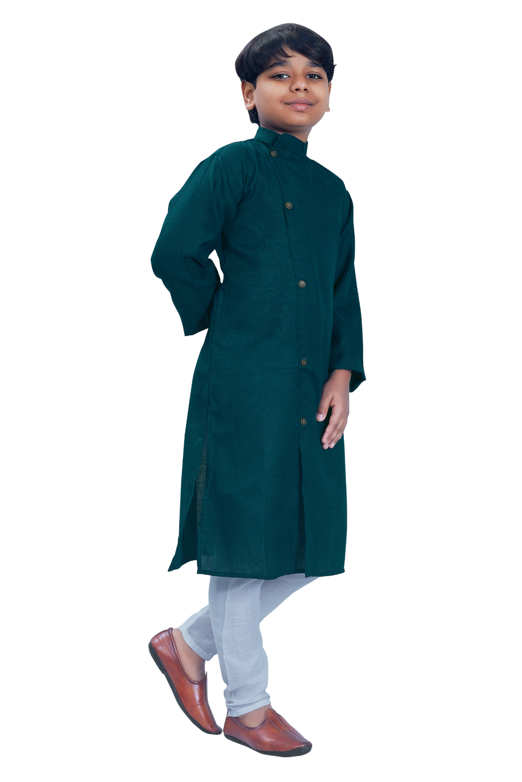 DEIANA'S Casual Designer Kurta Pyjama Set For Boys And kids (Green)