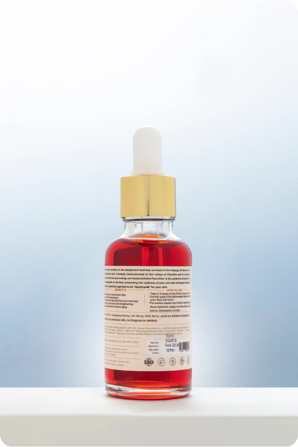 Soma Naturals Seabuckthorn Face Elixir