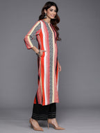 Indo Era Multi Printed Straight Kurta - Distacart