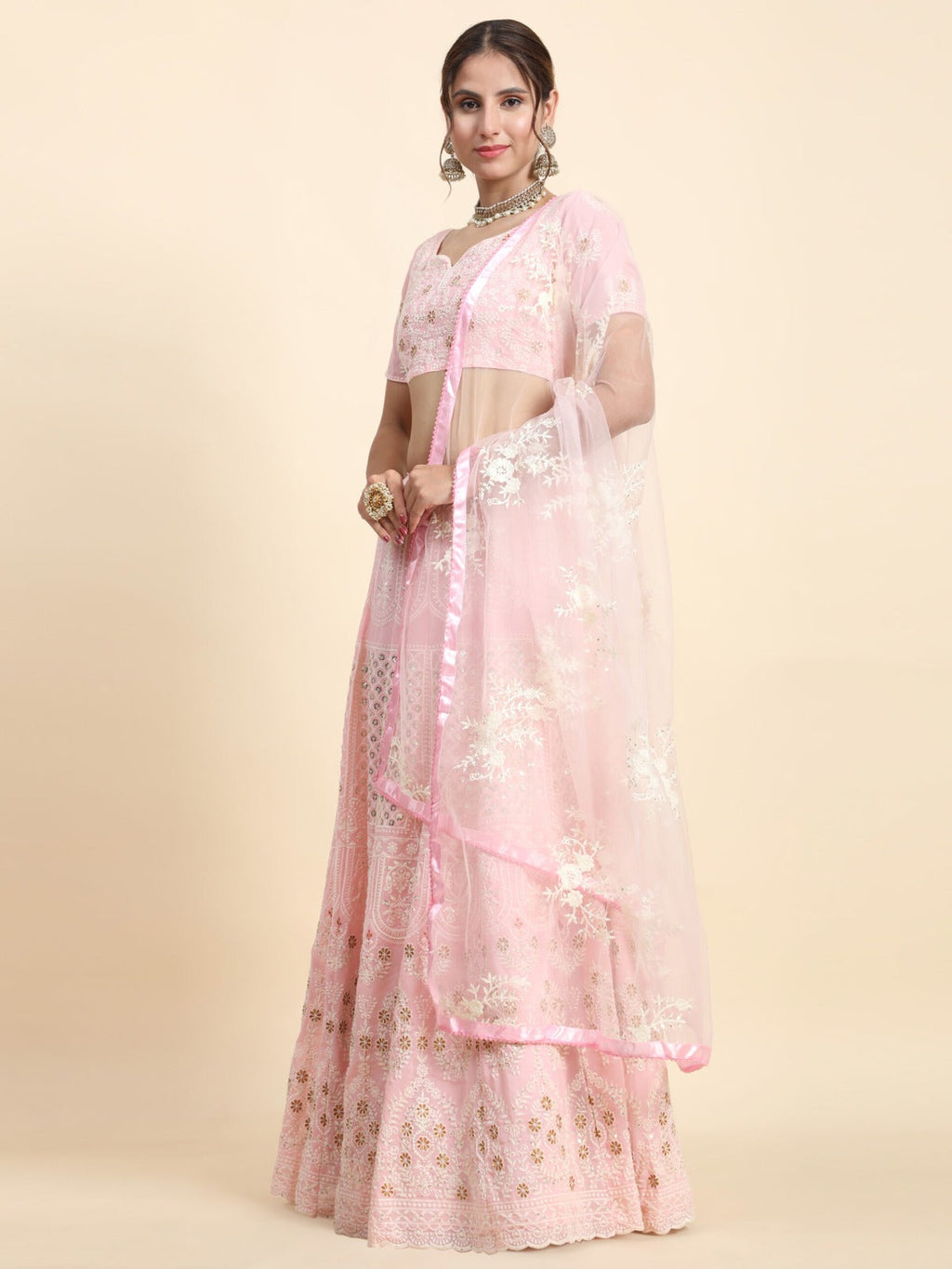 Lehenga Mart Glamorous Designer Lehenga Choli for Bridal and Bridesmaids Wedding Wear Choli