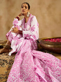 Indo Era White Printed A-Line Kurta Palazzos With Dupatta set