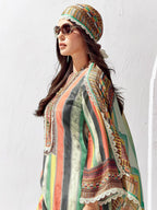 Indo Era Multi Printed Straight Kurta Trousers set - Distacart