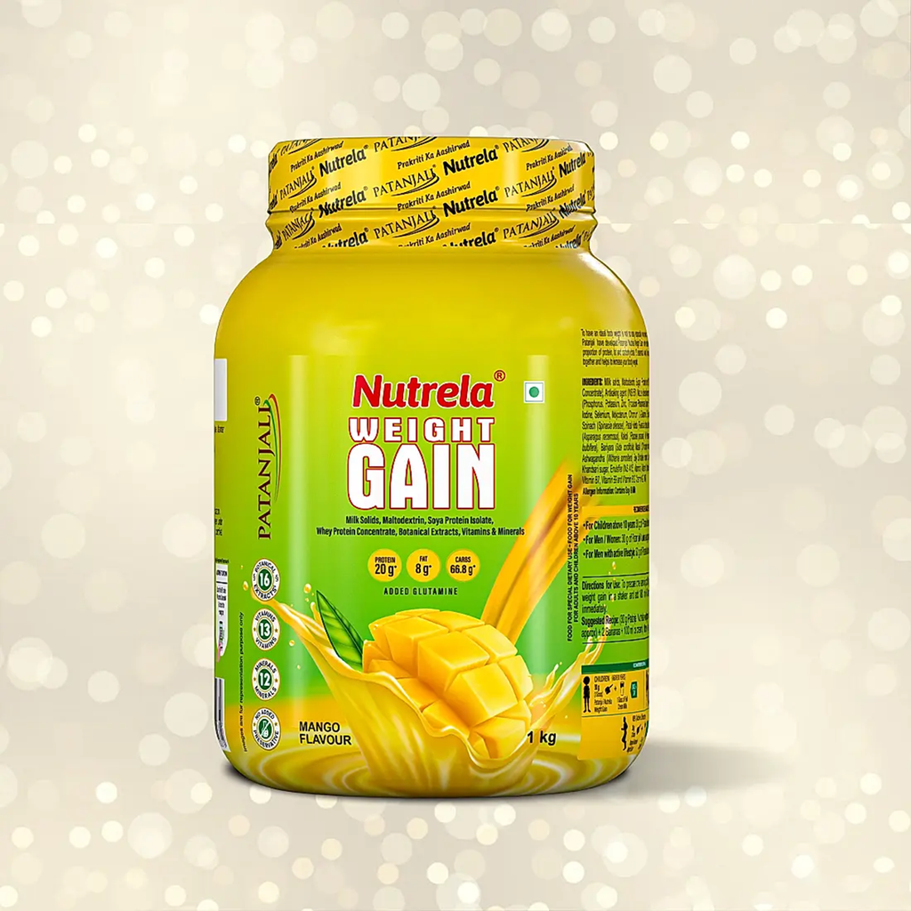 Patanjali Nutrela Weight Gain - Mango Flavour - Distacart