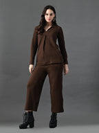 Myshka Women's Coffe Everyday Lounge Set