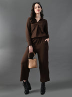 Myshka Women's Coffe Everyday Lounge Set