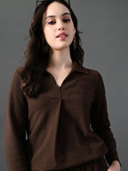 Myshka Women's Coffe Everyday Lounge Set