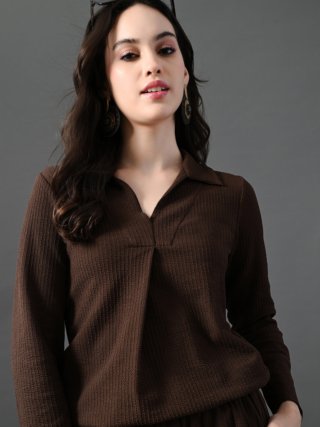 Myshka Women's Coffe Everyday Lounge Set