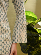 Myshka Women's Multi Printed Tunic With Lace