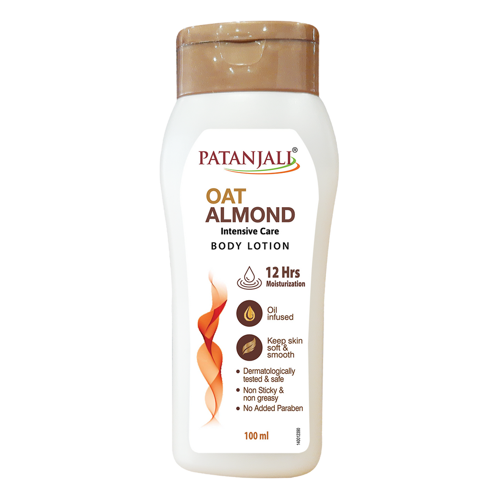 Patanjali Oat- Almond Intensive Care Body Lotion - Distacart