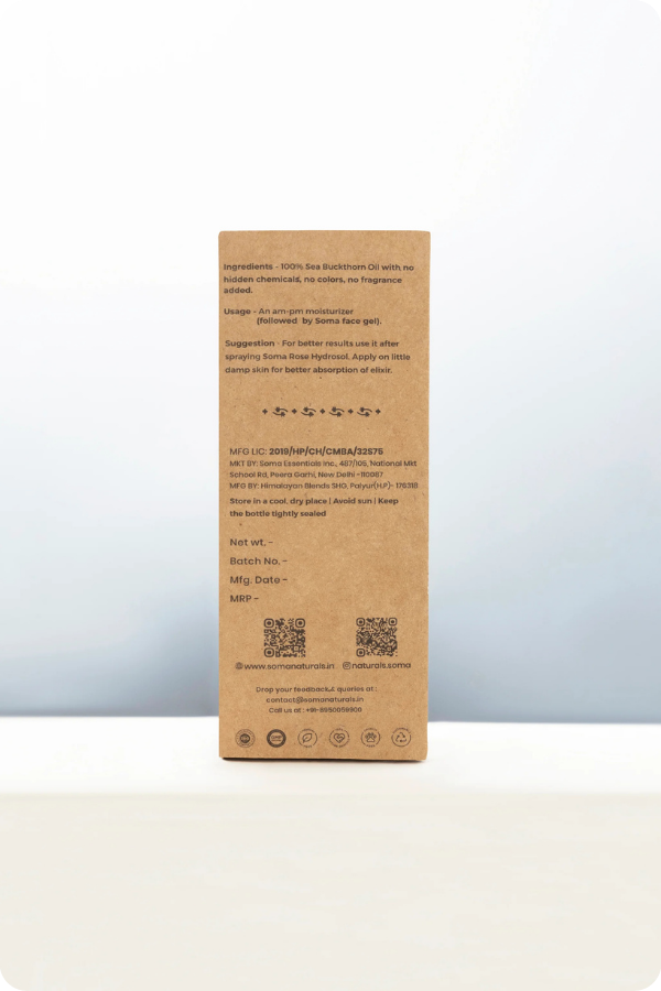 Soma Naturals Seabuckthorn Face Elixir
