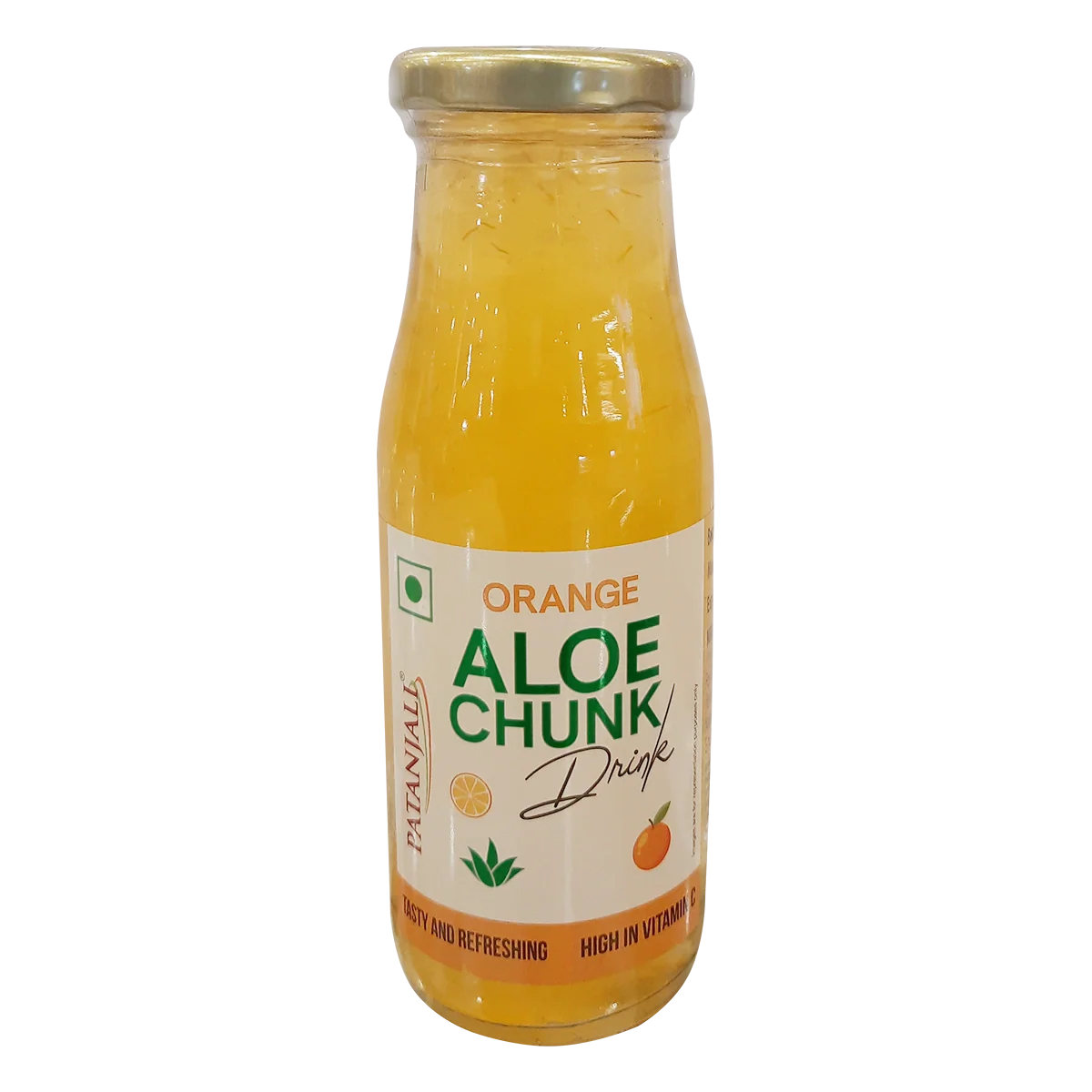 Patanjali Orange Aloe Chunk Drink - Distacart