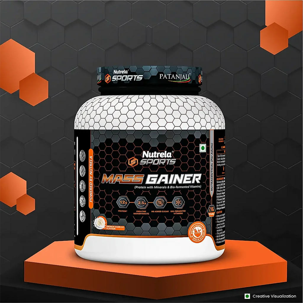 Patanjali Nutrela Sports Mass Gainer (Frvan-ice) - Distacart