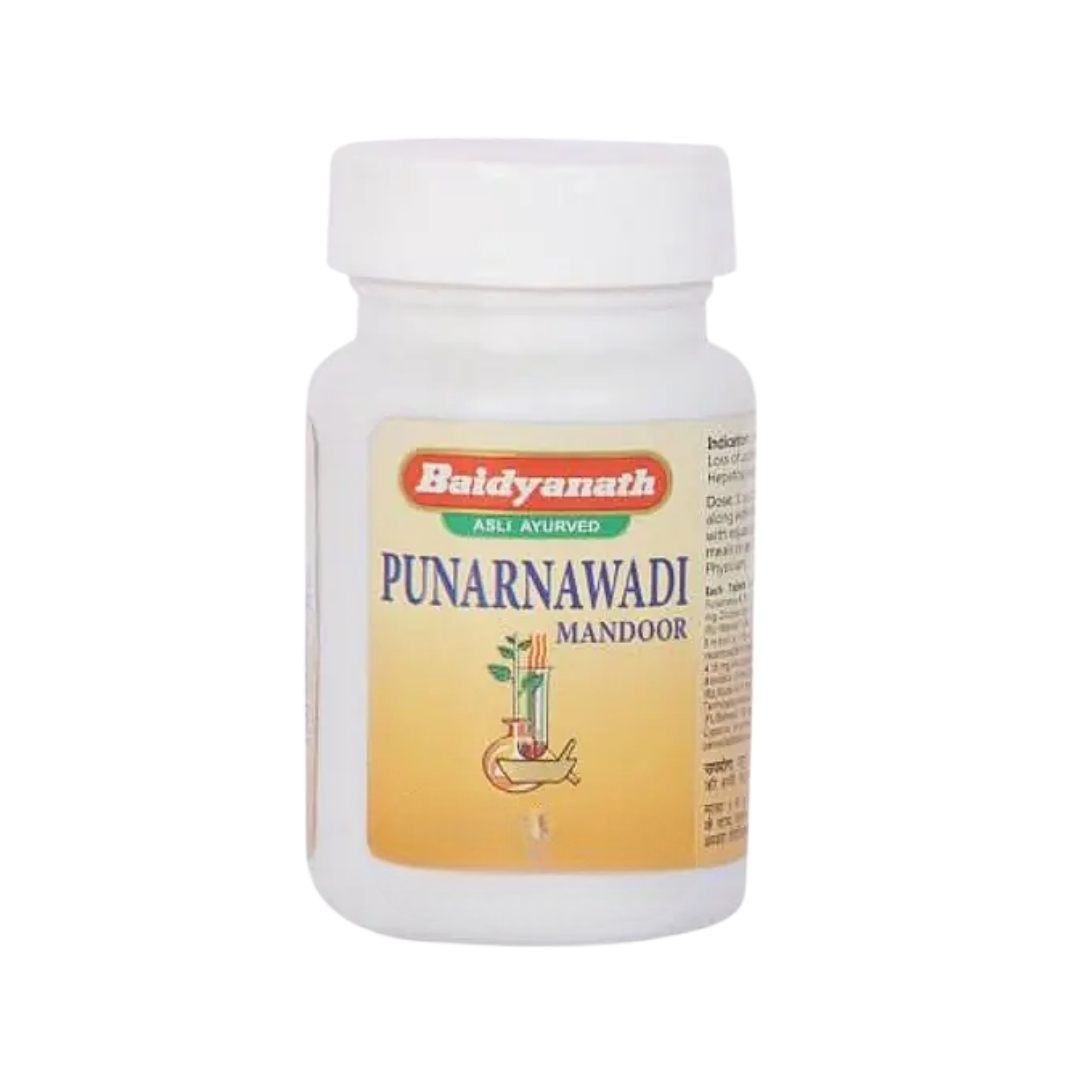 Baidyanath Punarnavadi Mandoor Tablets - Distacart