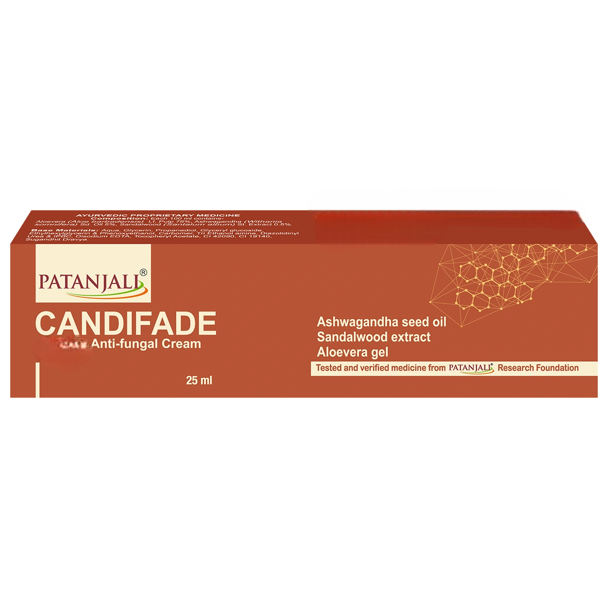 Patanjali Candifade Anti Fungal Cream - Distacart