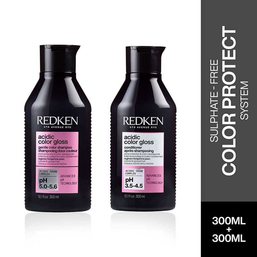 Redken Colour Protect Combo - Acidic Colour Gloss Sulphate-Free Shampoo & Conditioner
