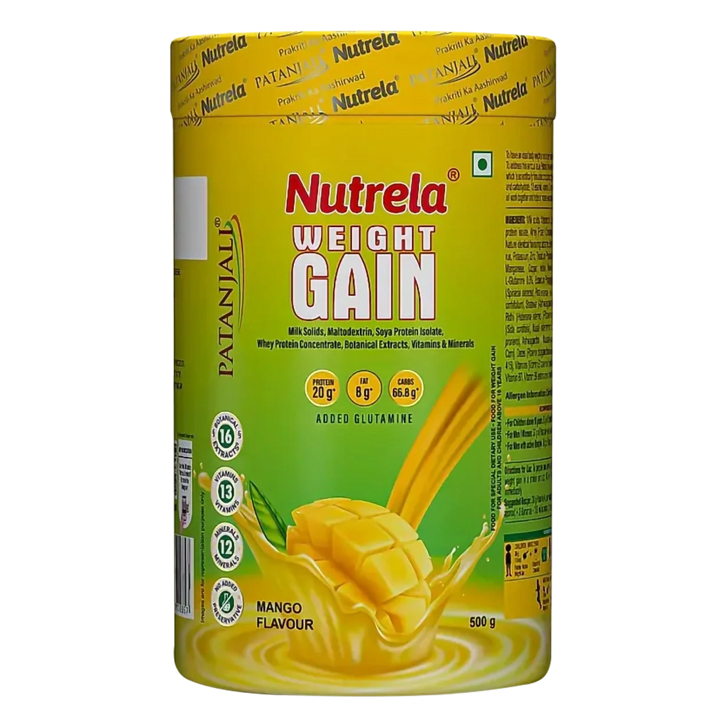 Patanjali Nutrela Weight Gain - Mango Flavour - Distacart